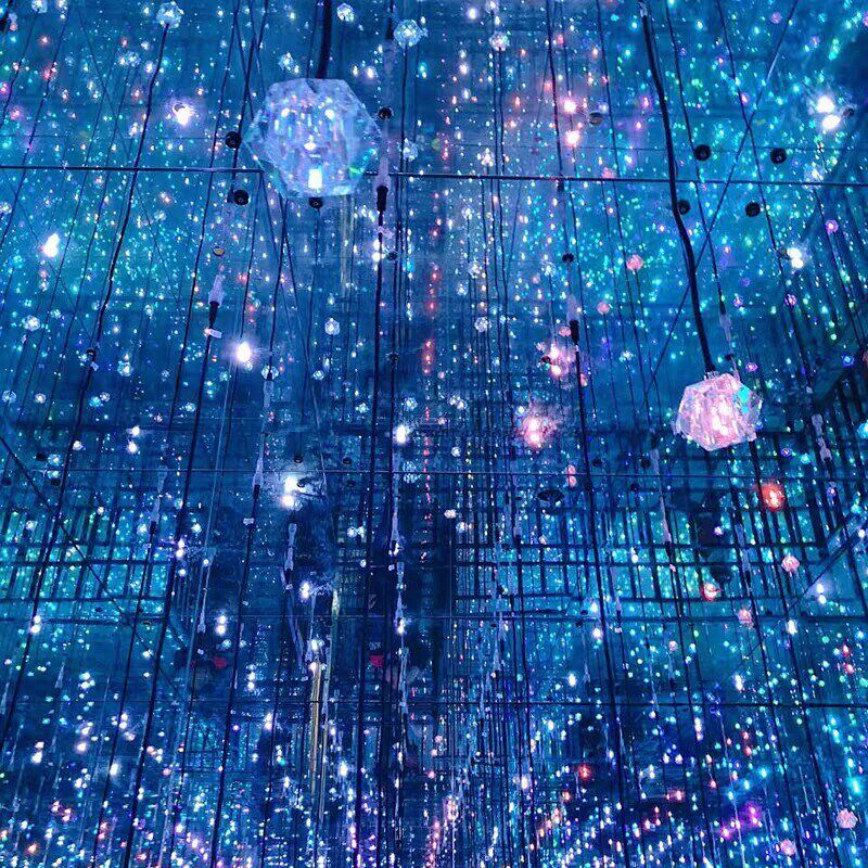 速发星空灯梦幻星空失恋博物馆梵高星空艺术馆水晶灯