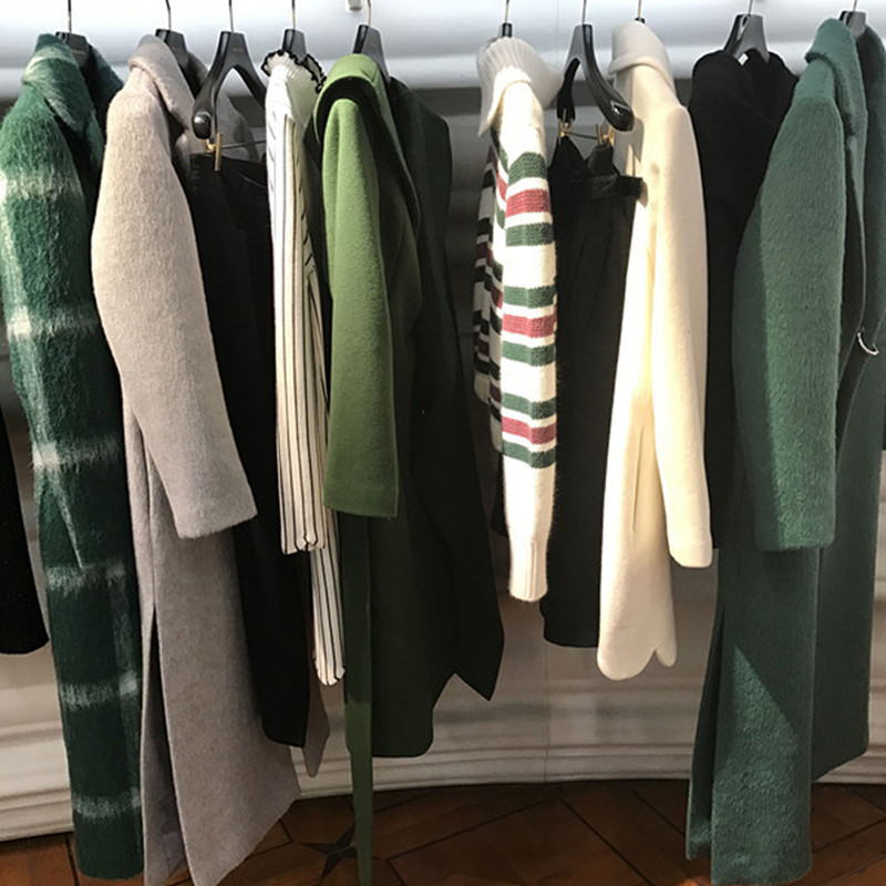 速发2-6件装装潮洋装毛呢外套装裤子打底衫棉衣棉服毛衣皮草