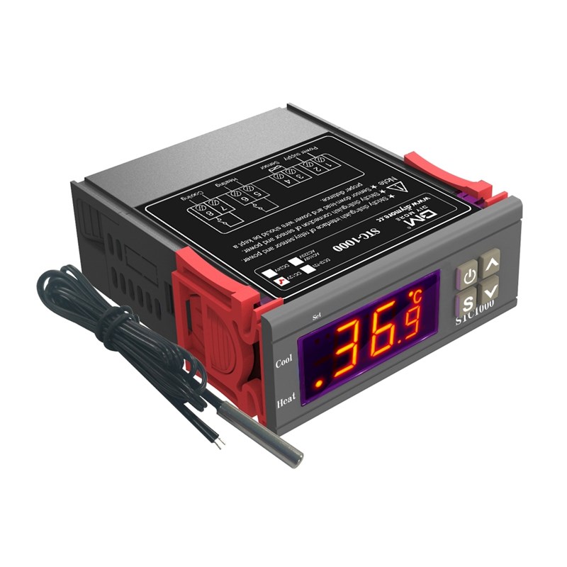 速发STC-1000智能数显恒温温控仪器冰箱冰柜自动温控开关微电脑控