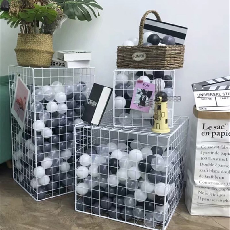 速发服装店摆拍摄道具铁艺网格海洋球奶茶店装饰婚礼宴会立柱