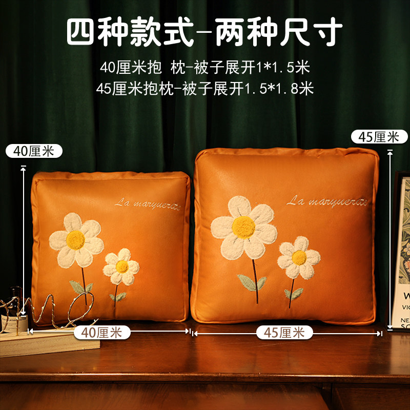 快速发货科技f布抱枕被子两用办公室折叠午睡枕头毯子二合一靠枕,居家布艺,抱枕被,淘宝优惠券,粉丝福利购,淘宝优惠卷