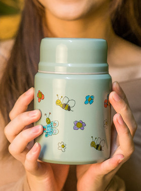 迷你焖烧杯女便携超长保温饭盒桶宝宝儿童外出焖S粥神器闷烧杯壶