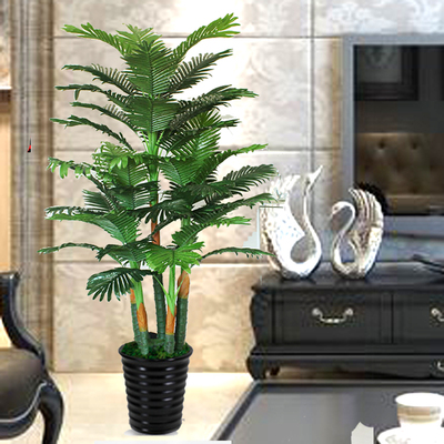 彷真发财树彷真植物客厅落地盆景大型绿植L盆栽花彷真假树室内植
