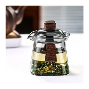 玻璃盖碗茶杯单个家用防烫手抓壶高档G泡茶具一人用不烫手功夫茶
