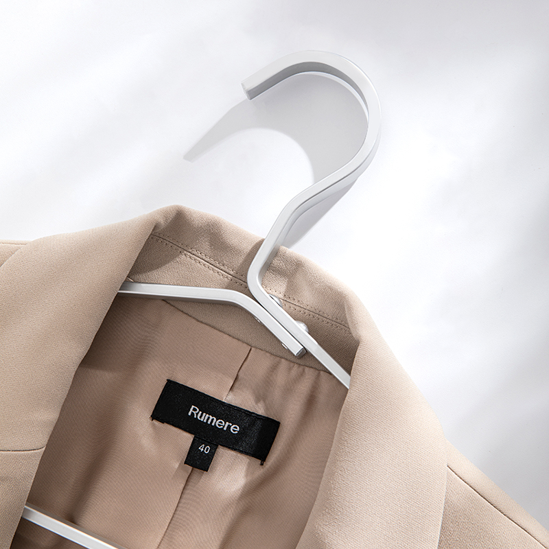 太空铝合金家用卧室衣架轻奢x高级衣架子无痕挂衣加粗加厚衣架子