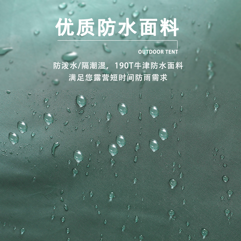 帐篷户外便携式折叠露营加厚防雨野外野营装N备野餐全自动公园室