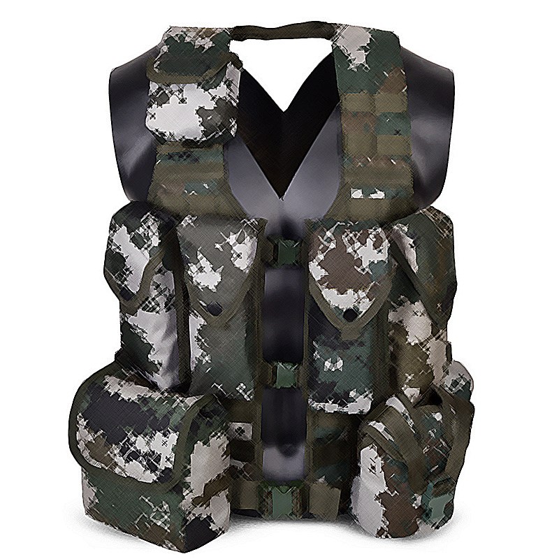 战术背心b袋配件套装06携行装具11件套背心马甲水壶袋面具包战术