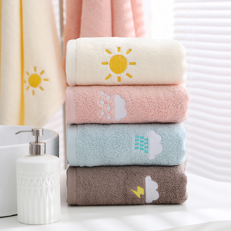 大毛巾浴巾家用三件套p浴巾女学生宿舍少女纯棉浴巾吸水速干不掉