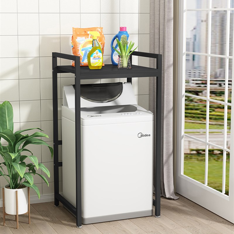 洗衣机置物架落地阳台卫r生间收纳架滚筒波轮浴室架子多功能置物