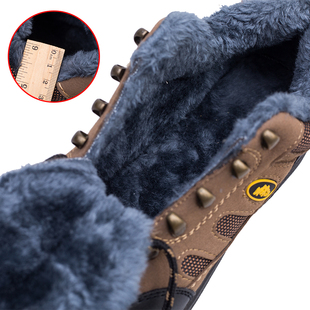 老保透 加绒安全工地棉鞋 轻便劳保鞋 男钢包头防砸防t刺穿防臭冬季