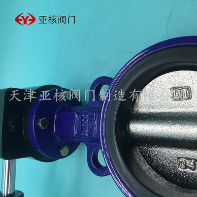 D371X-10/16涡轮对夹式蝶阀DN50 65 80 100I 125 150200 250 300