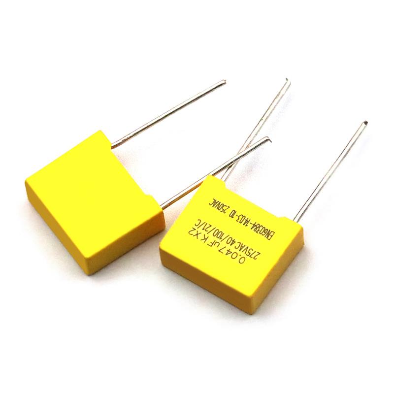 安规电容 X2 275V 0.047uF 47nF 473K 脚距10mm 电容器(10个)