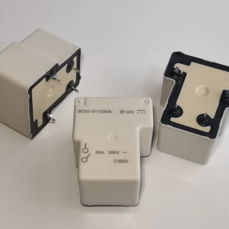 SC01-V-112HA 新能源比亚迪秦充电机慢充板易损继电器 4脚