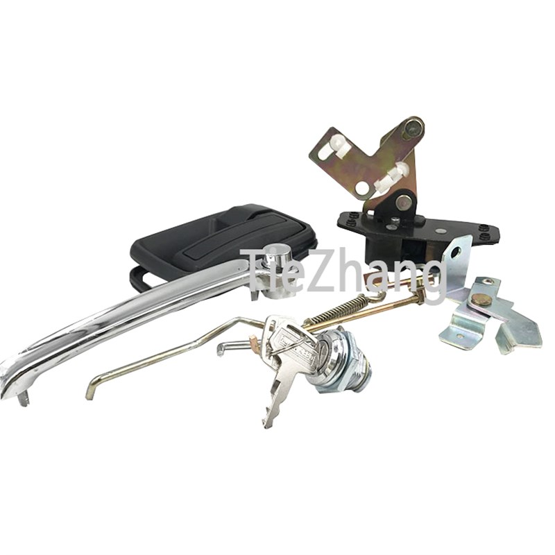 挖掘机住友SH60/120/210/220/240A1A2驾驶室门锁总成内外拉手锁芯