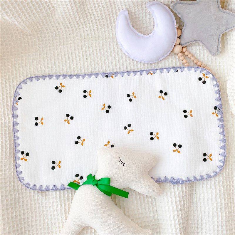 婴儿平枕新生儿枕头纯棉纱布低枕垫初生宝宝0-1岁防吐奶垫小枕巾,婴童用品,婴童枕头/枕芯,淘宝优惠券,粉丝福利购,淘宝优惠卷