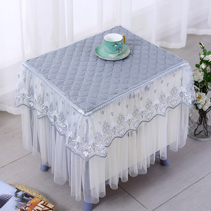 新款床头柜盖布防尘罩加厚布艺柜盖巾蕾丝茶几罩定做桌布电视柜罩,居家布艺,床头柜盖布,淘宝优惠券,粉丝福利购,淘宝优惠卷