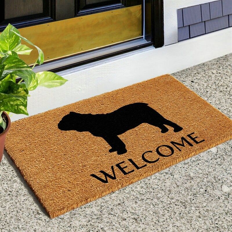 卡通可爱狗门垫地毯踩脚垫门口进门入户门椰棕玄关入门家用地垫,居家布艺,家用脚垫,淘宝优惠券,粉丝福利购,淘宝优惠卷
