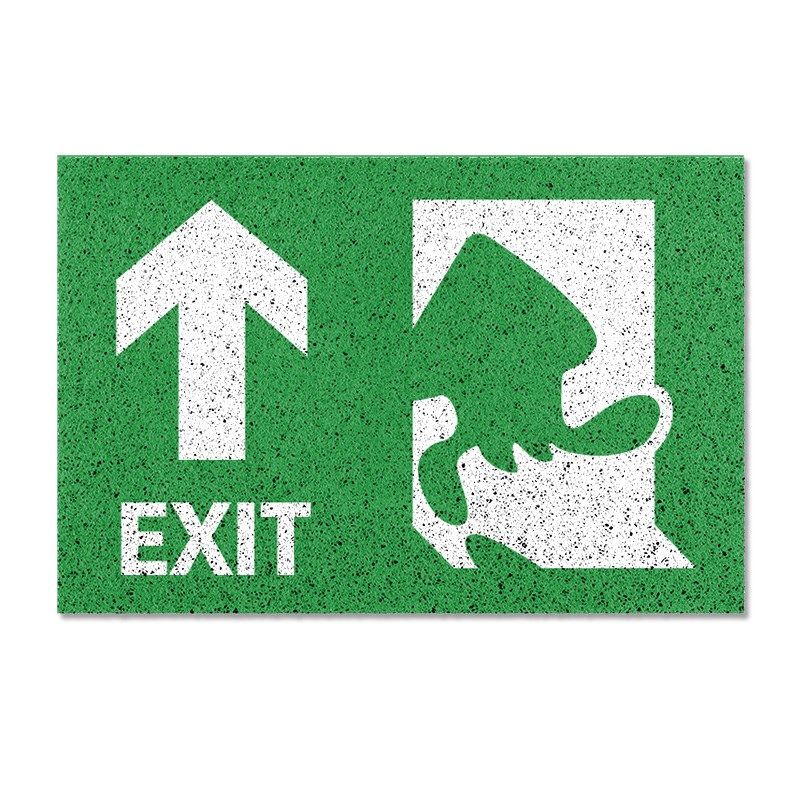 地垫四季通用紧急出逃喷射战士斯普拉遁3周边丝圈地垫楼梯口地垫