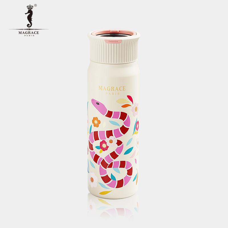 马芮诗智能显温保温杯316L不锈钢