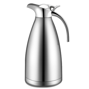 餐厅保温壶不g锈钢保温壶热水壶304内胆1.5升2升保暖壶餐厅茶水壶