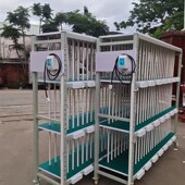 防静电老化架可推拉拆装 老化测A试架带轮可移动货架周转车工作 式