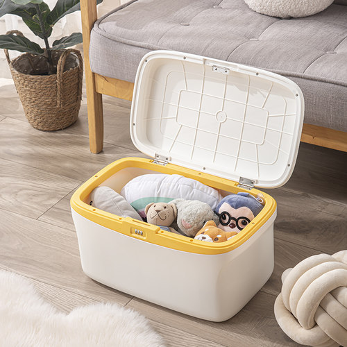 家用密码箱c隐私文件证件整理箱储物收纳箱带锁药箱家庭药物收纳