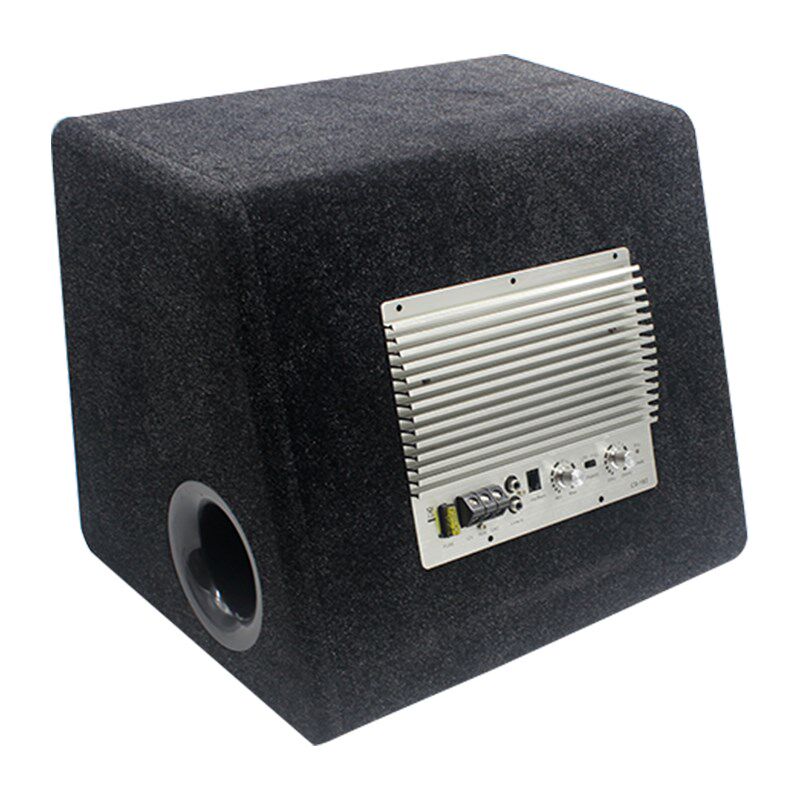 汽车低音炮10寸12寸重低u音车载有源空箱木箱体试音箱功放板可家