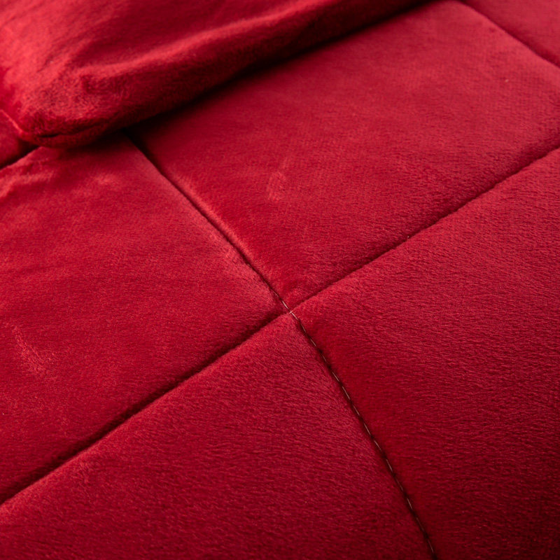 红色喜庆水晶绒抱枕m被男女孩好运暴富宿舍沙发座椅靠垫毯子多功,居家布艺,抱枕被,淘宝优惠券,粉丝福利购,淘宝优惠卷