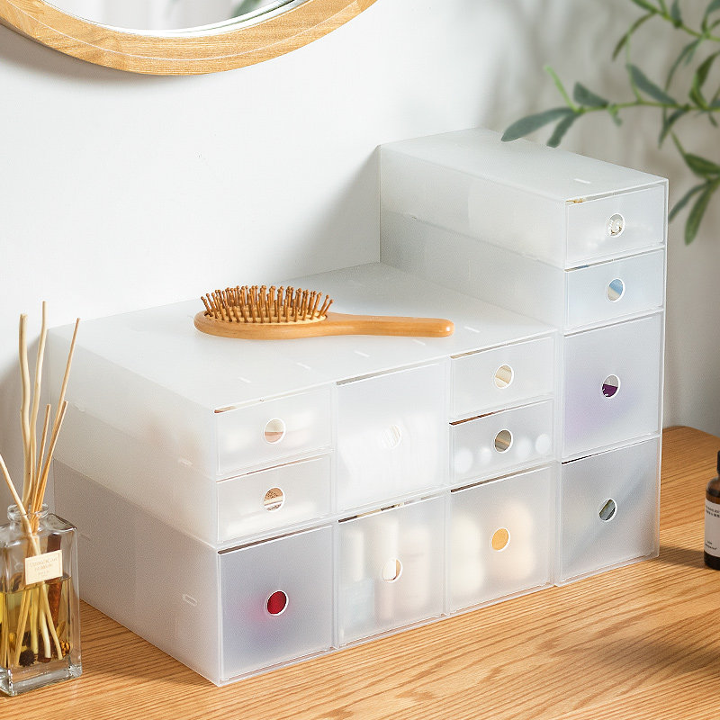 抽屉式桌面收纳盒办公室书桌梳妆B台化妆品文具笔筒手账胶带储物,收纳整理,桌面收纳盒,淘宝优惠券,粉丝福利购,淘宝优惠卷