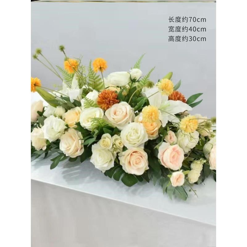 假花长餐桌摆花客厅m摆设酒店餐厅店铺茶几电视柜桌面装饰花艺摆,家居饰品,仿真花/假花,淘宝优惠券,粉丝福利购,淘宝优惠卷