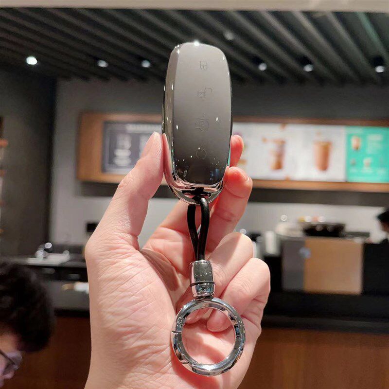 专用于2022款腾势D9汽车钥匙套腾势d9高档全包保护遥V控壳扣男女2