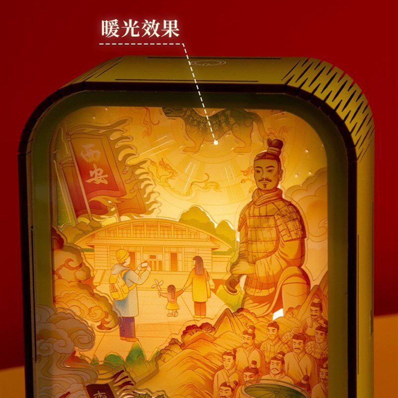 西安小夜灯城市文创创意小灯芙蓉园大F雁塔永宁门旅游纪念礼品摆,节庆用品/礼品,文化创意纸雕灯,淘宝优惠券,粉丝福利购,淘宝优惠卷