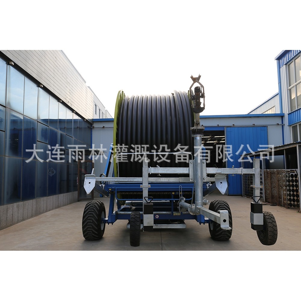 雨林厂家现货供应 大型卷盘式喷灌机浇灌机喷灌设备排灌机械
