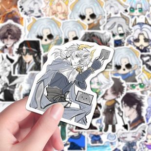 249张逍遥同人贴纸超自然行动组高颜值游戏周边贴画diy手账本桌面