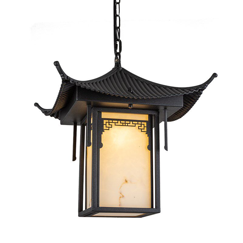 户外吊灯新中式别墅室外庭院花园凉亭长廊徽派古建筑屋檐工程灯具