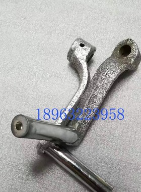 滕州机床配件钻铣床ZX40 ZX20/16立柱升降摇把扳手柄14圆孔