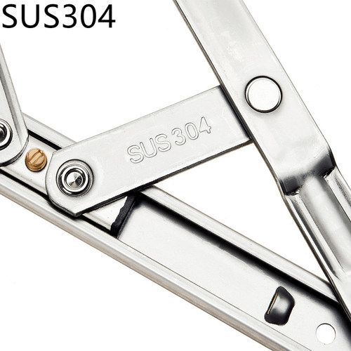 304不锈钢滑撑铝合金窗风撑幕墙塑钢窗上下悬窗挡风四连杆窗铰链