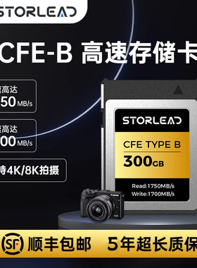 领存CFEB相机高速内存卡128G存储卡闪存卡300G适用于佳能尼康松下