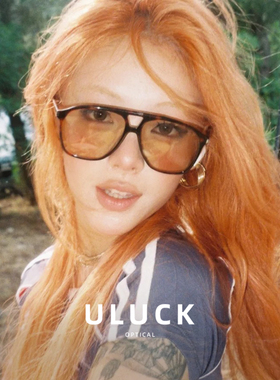 超火ins风 飞行员大框素颜墨镜女复古欧美防紫外线宋佳同款26新款