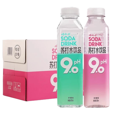 娃哈哈苏打水500ml*15瓶弱磁性水