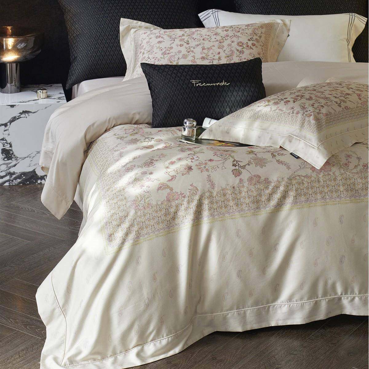 现代轻奢风数码印花超柔寝具床品超细旦天丝棉四件套家纺艾薇琳,3C数码配件,其它配件,淘宝优惠券,粉丝福利购,淘宝优惠卷