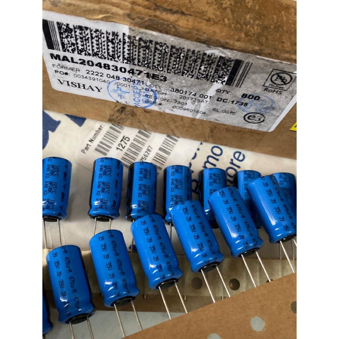 MAL204830471E3 35V470UF/ VISHAY-BC 048 电解电容器10*20