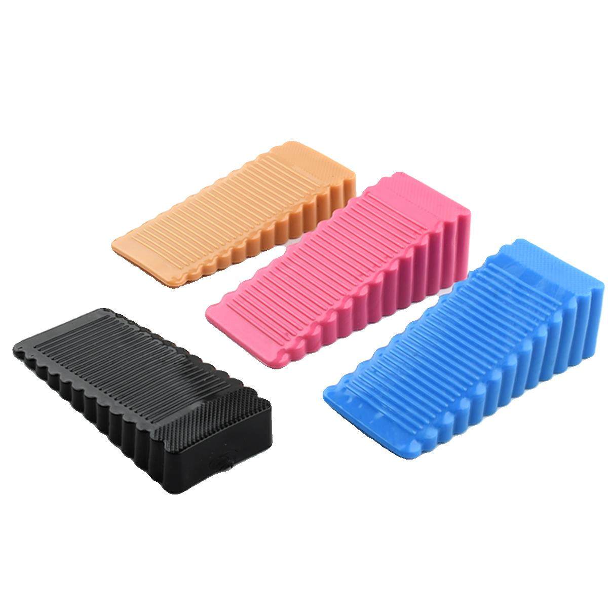 防撞门阻门挡器门塞防滑免打孔橡胶玻璃顶房门固定器定位家用楔子