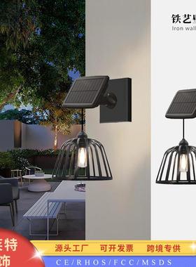 户外壁灯外部防水现代壁灯灯具工业前门廊灯哑光黑色防锈户外灯