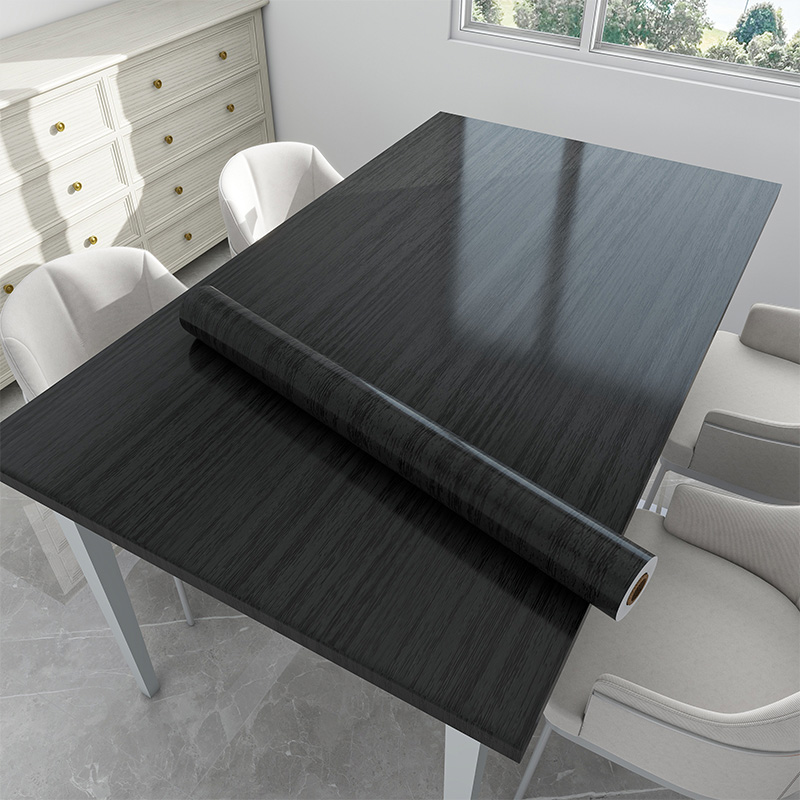 速发木纹桌面护新贴纸自粘防水防油造烫餐桌遮丑加厚旧改防装饰保