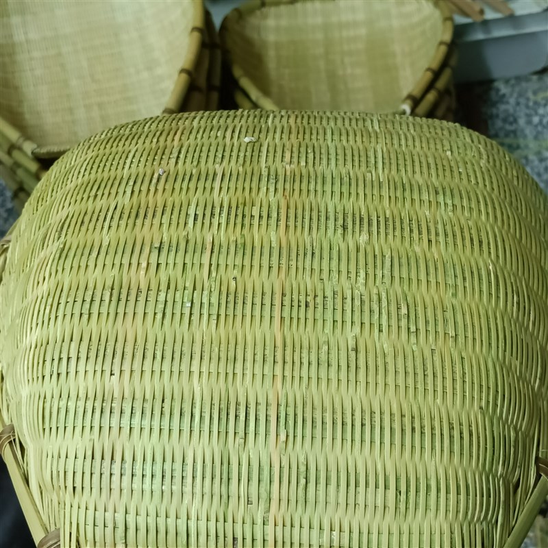 贵州省民间手工艺竹编筲箕淘米篮沥水洗菜水果竹篓竹制品收纳筐