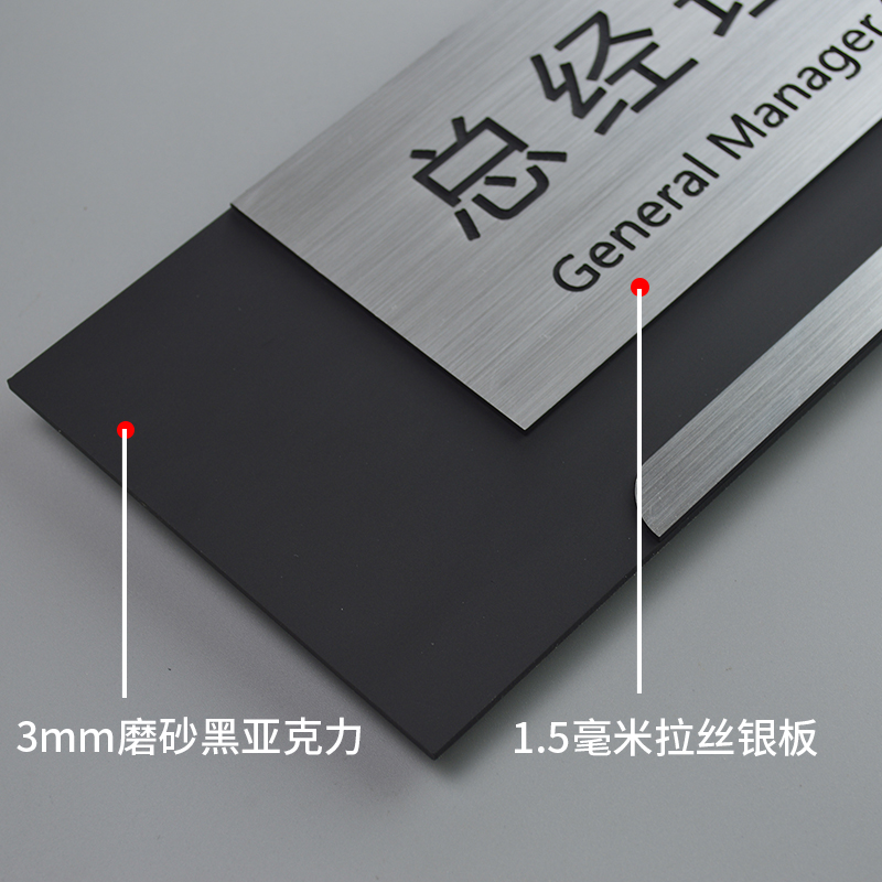 亚克力科室牌会议室办公室门牌提示指示牌部门标牌公司门牌可订做