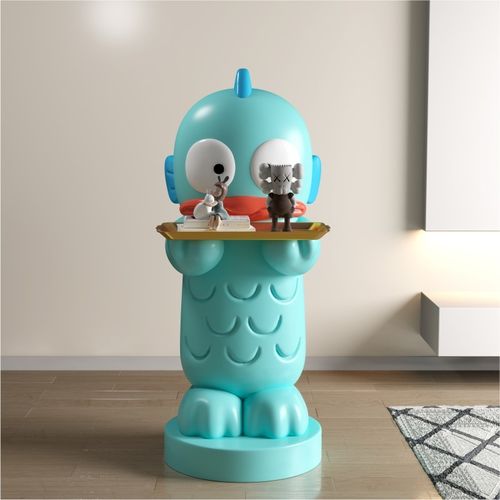 丑鱼落地摆件电视柜旁边客厅沙发旁艺术大型装饰网红大号创意迎宾