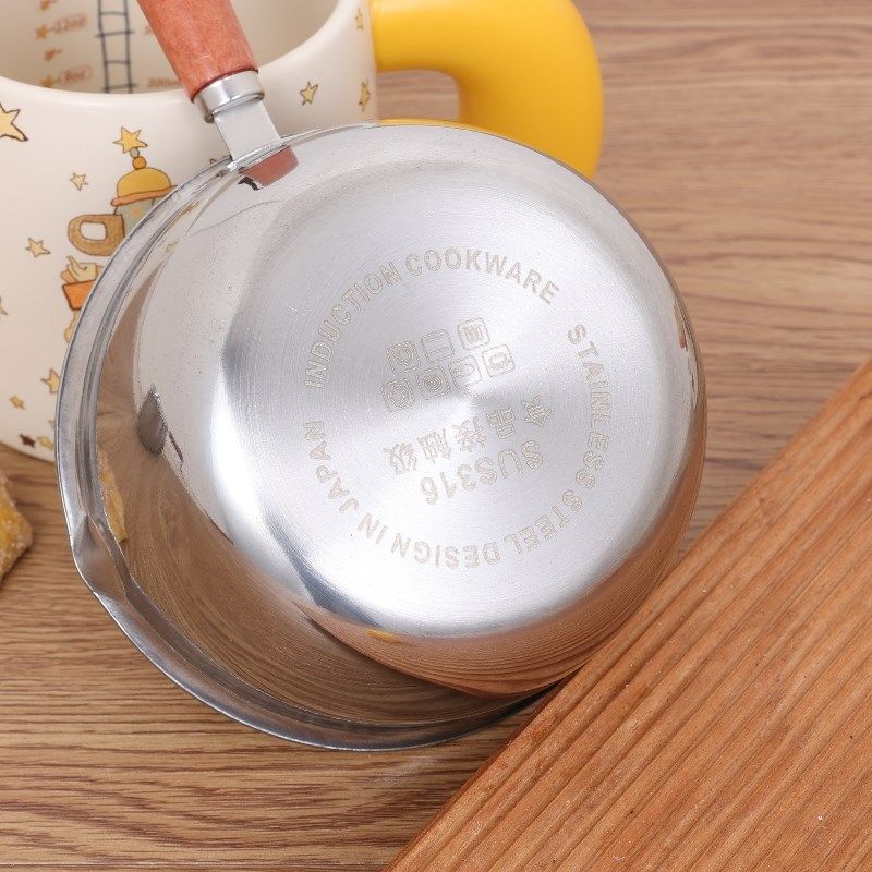 316不锈钢泼油小锅小油锅铁锅迷你炸烧浇长柄勺炝油淋油热油奶锅,厨房/烹饪用具,油炸锅,淘宝优惠券,粉丝福利购,淘宝优惠卷