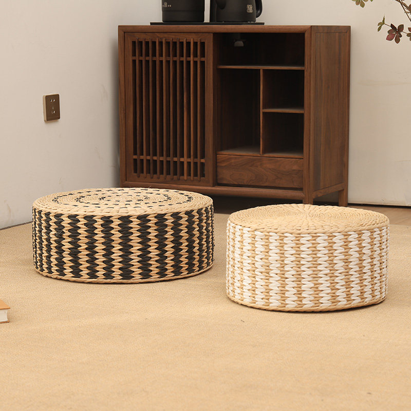 围炉煮茶草编蒲团坐垫跪拜垫圆形禅修打坐垫飘窗榻榻米日式茶室垫,居家布艺,蒲团,淘宝优惠券,粉丝福利购,淘宝优惠卷